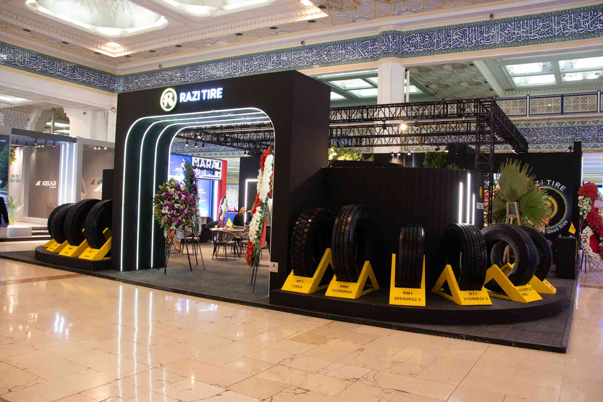 گزارش تصویری از حضور رازی تایر در نمایشگاه بین المللی حمل و نقل، لجستیک و صنایع وابسته آذر ماه 1404